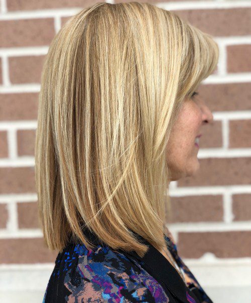Mid-Length Straight Cut