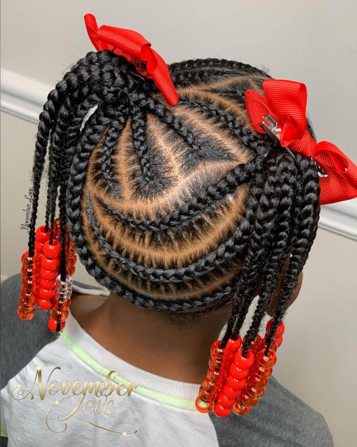 French Waterfall Braid
