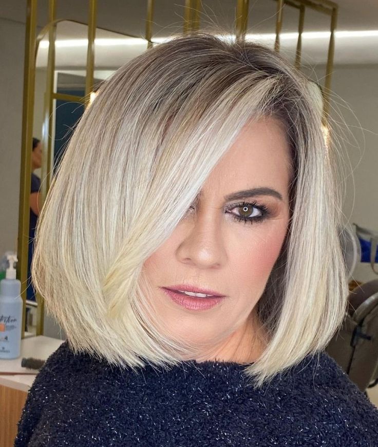Classic Side-Parted Bob