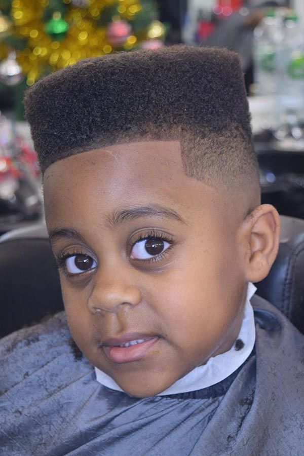 Flat Top Fade for school boys 