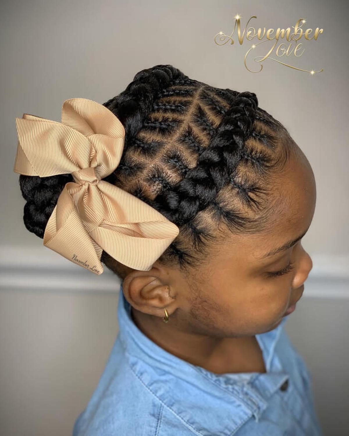 Braided Top Knot