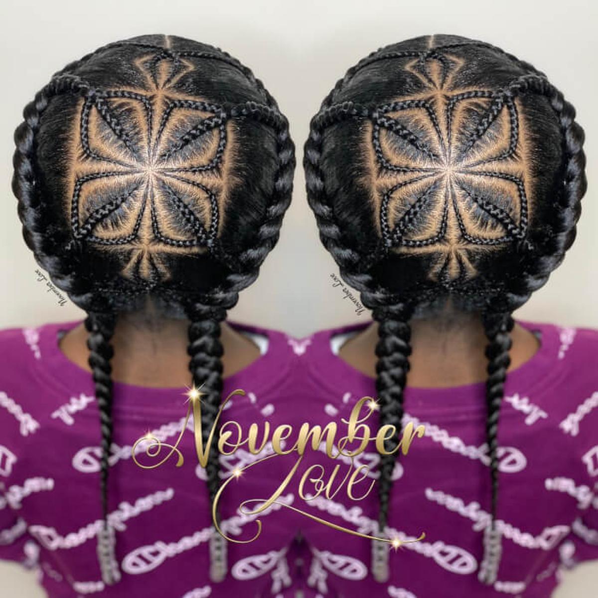 French Braided Pigtails