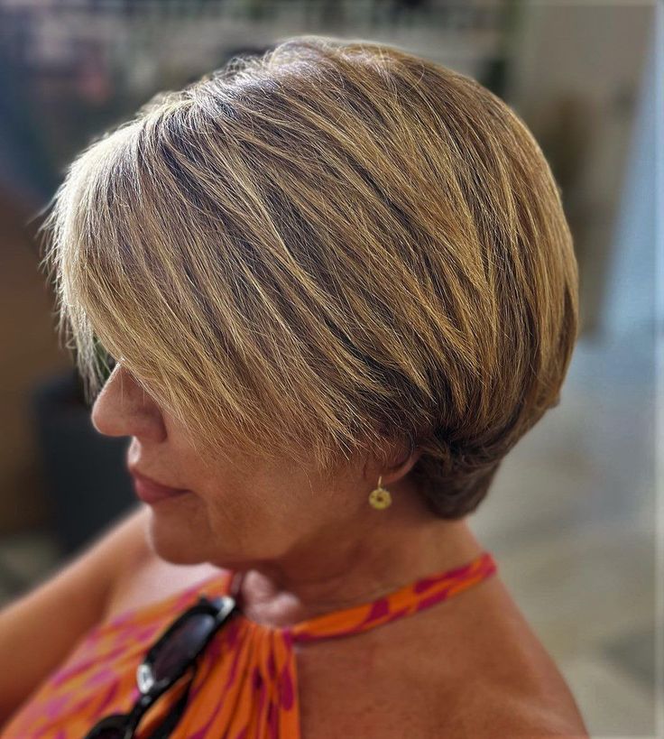Sleek Angled Bob