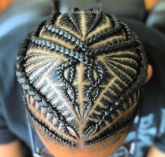 Crisscross Cornrows