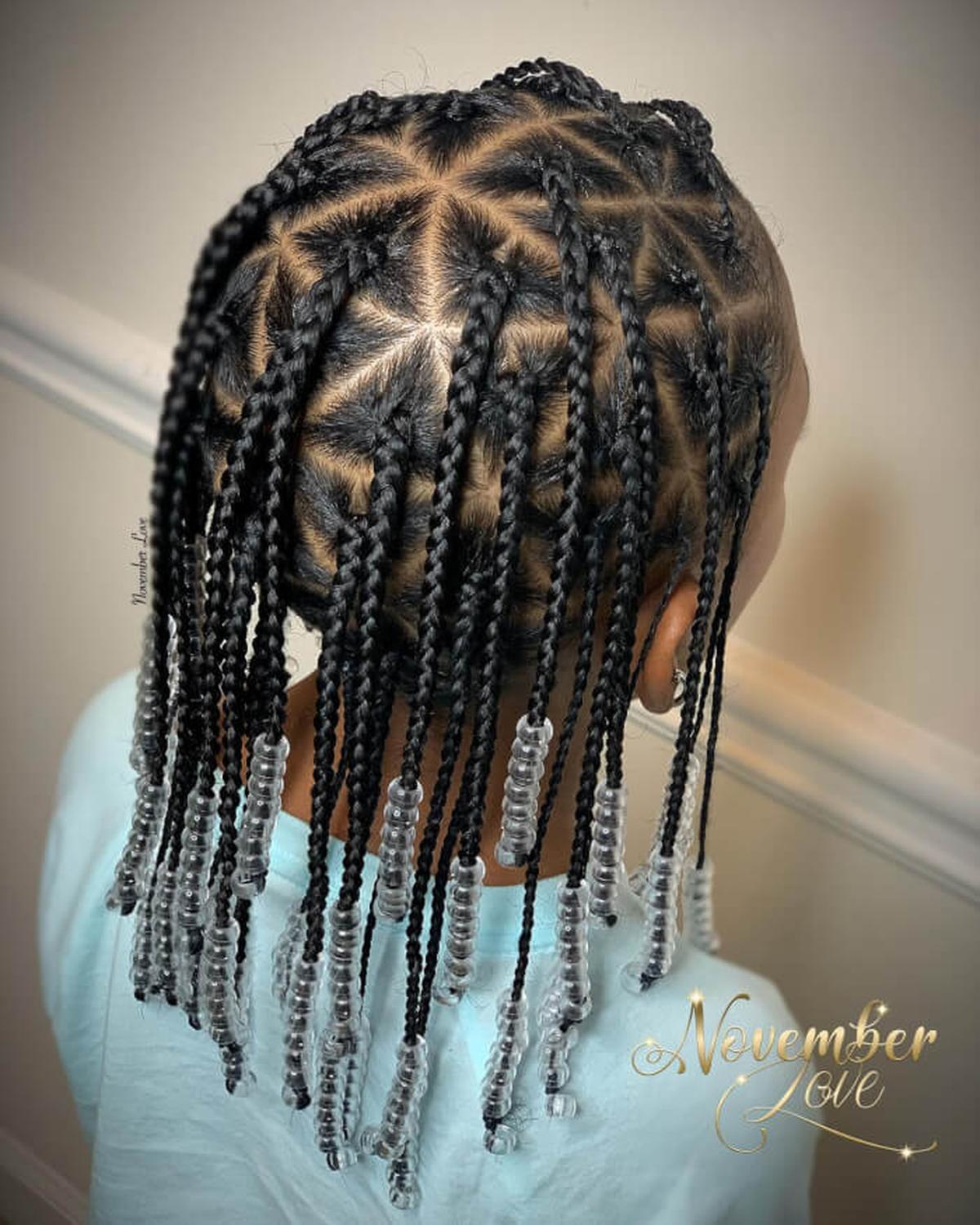Softball Braid Ponytail