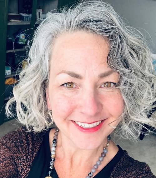 Deva Cut Women Over 50 Gray Hair