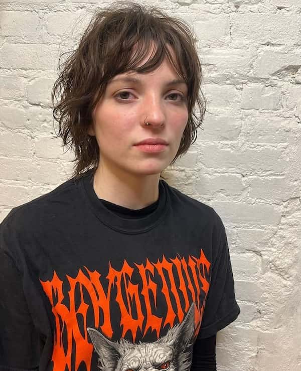 Messy Shaggy Pixie Haircut