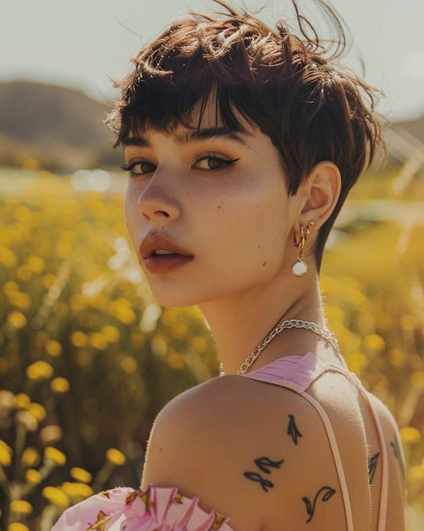 Pixie with Shaggy Layers