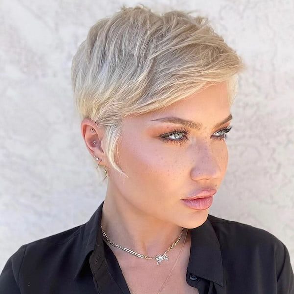 Pixie with Side-Swept Layers