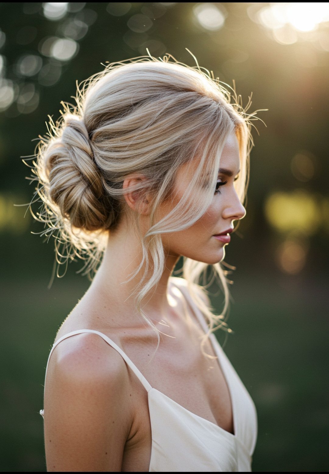 Platinum blonde roots