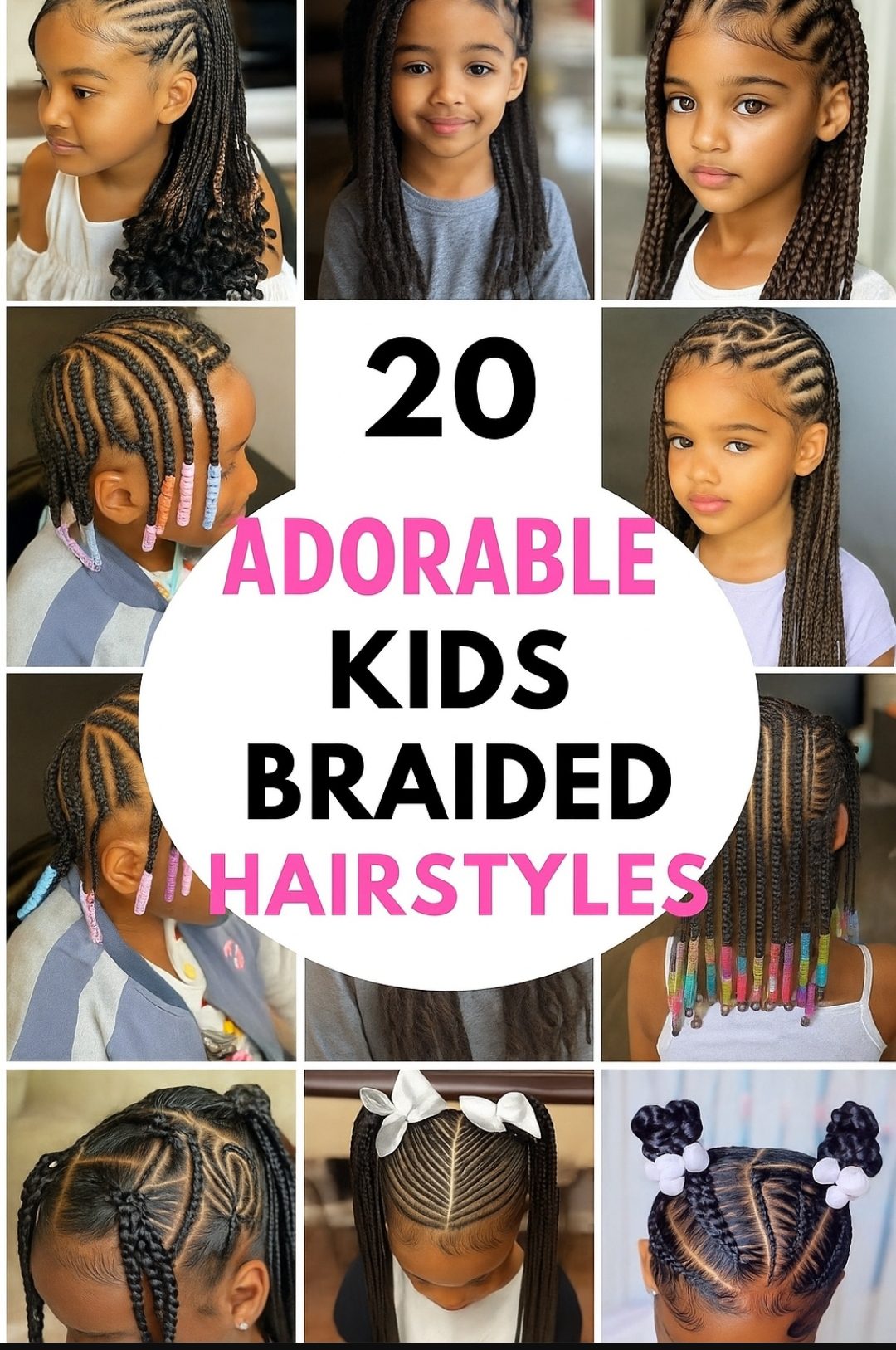 Beautiful braided hairstyles showcase