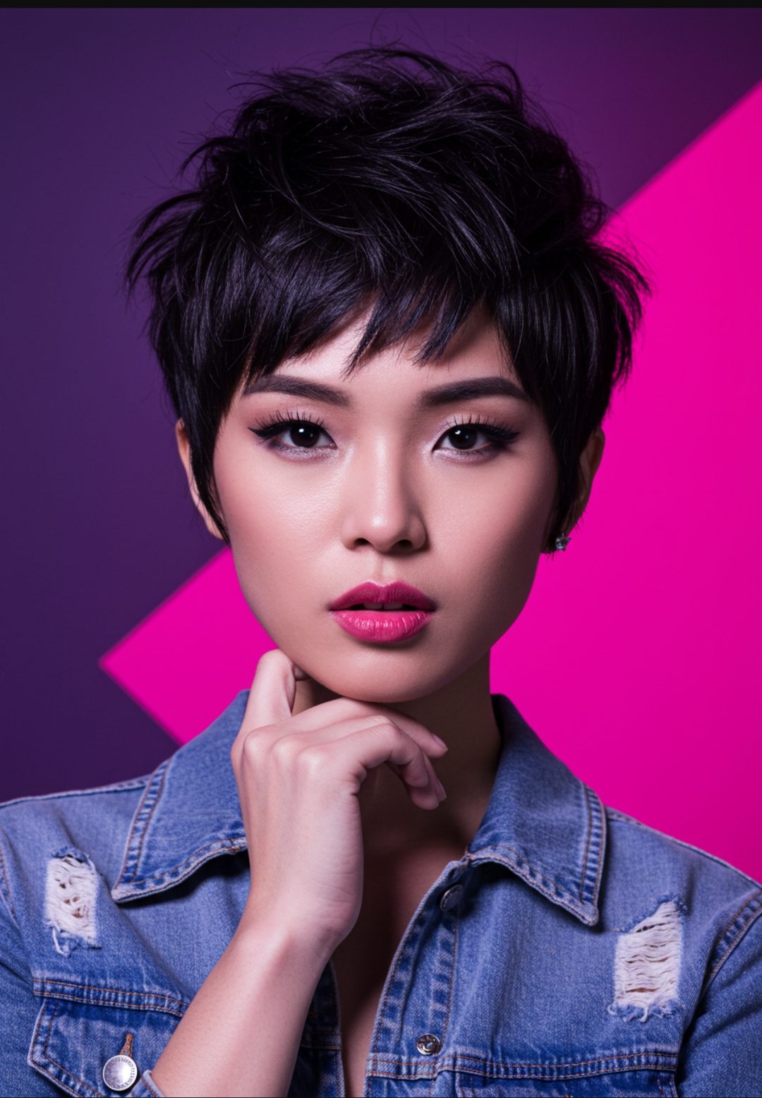Pixie with Bangs