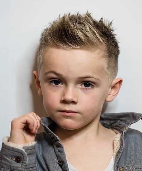 Short Spiky Top FOR SCHOOL BOYS