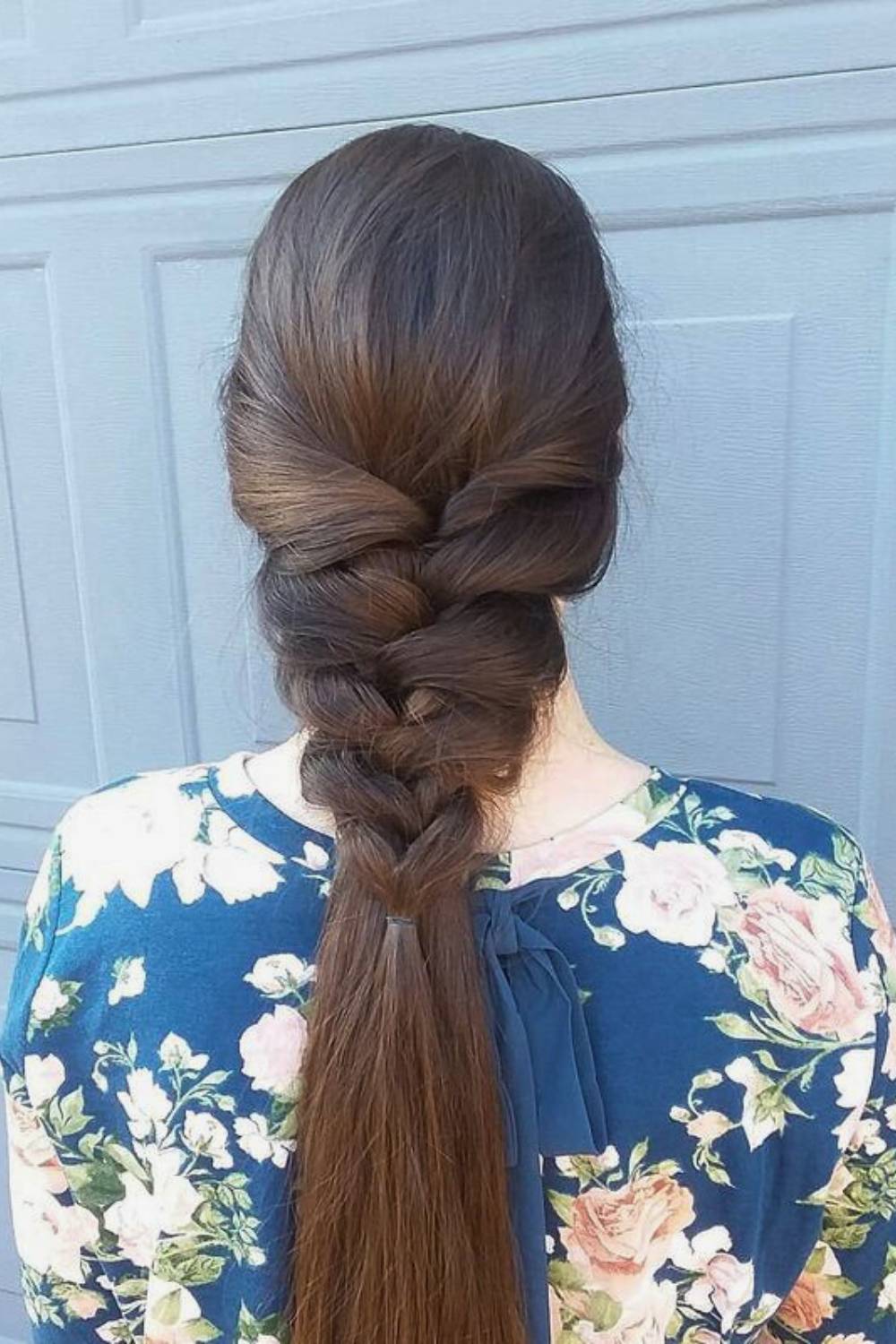 Loose twisted pull-through braid