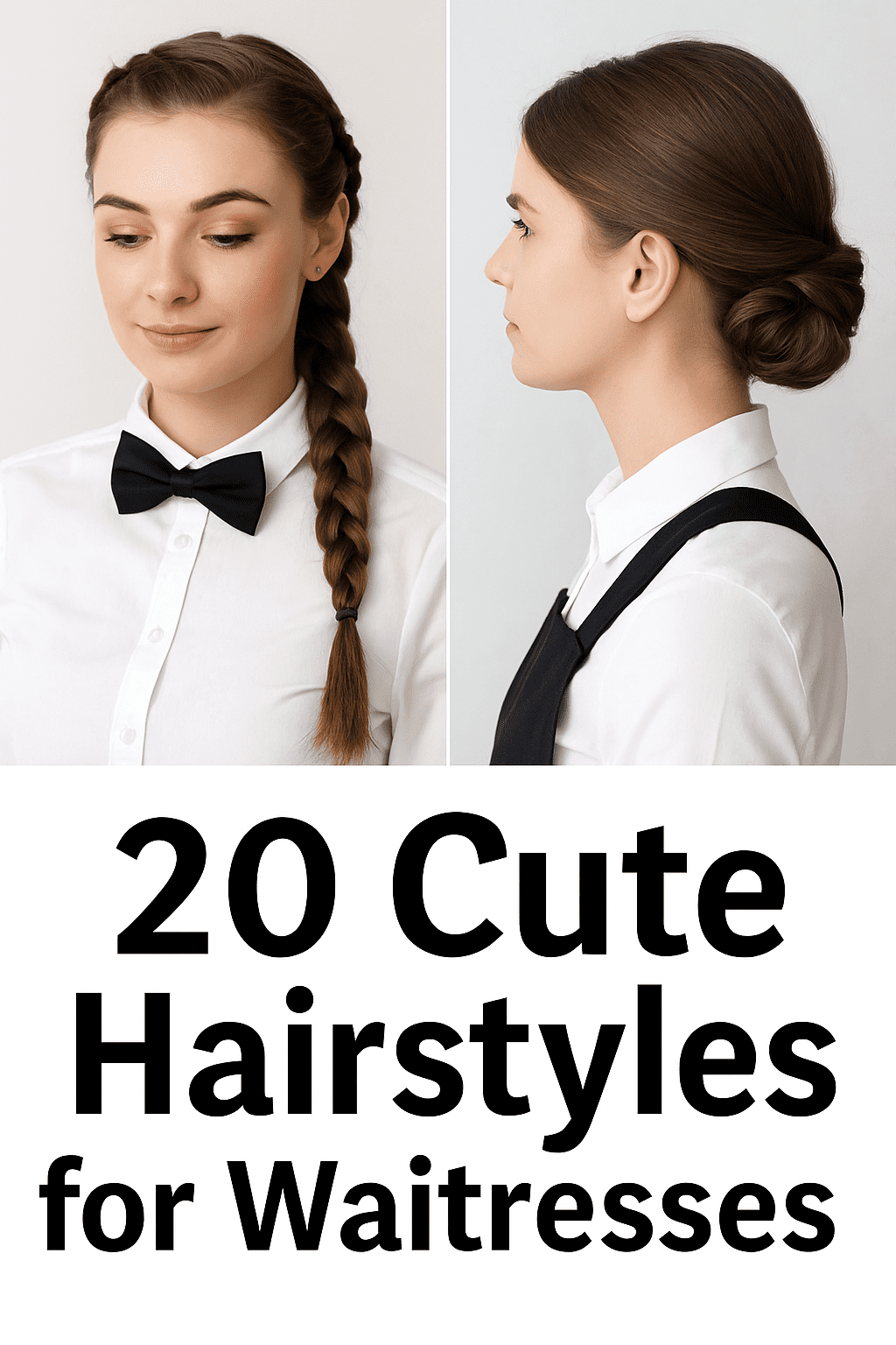 Waitress hairstyles showcase