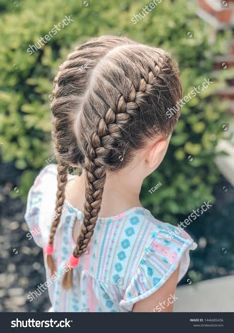 French Braids for school girls 