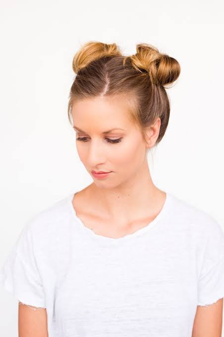 Double Buns for school girls 