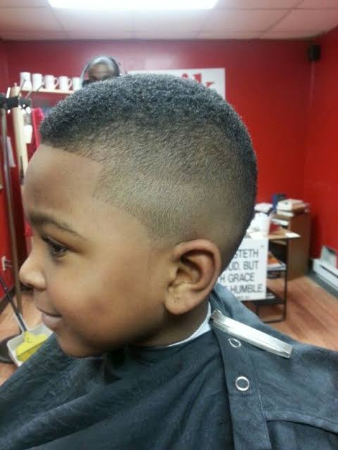 Faux Hawk with Light Fade for school boys 