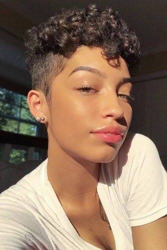 The Curly Top Fade