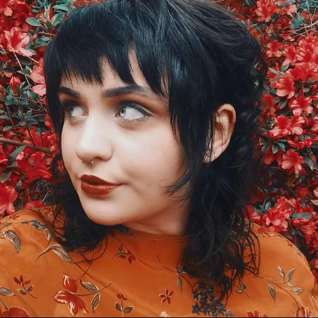 Short Bold Shag With Micro Bangs for Fine Hair