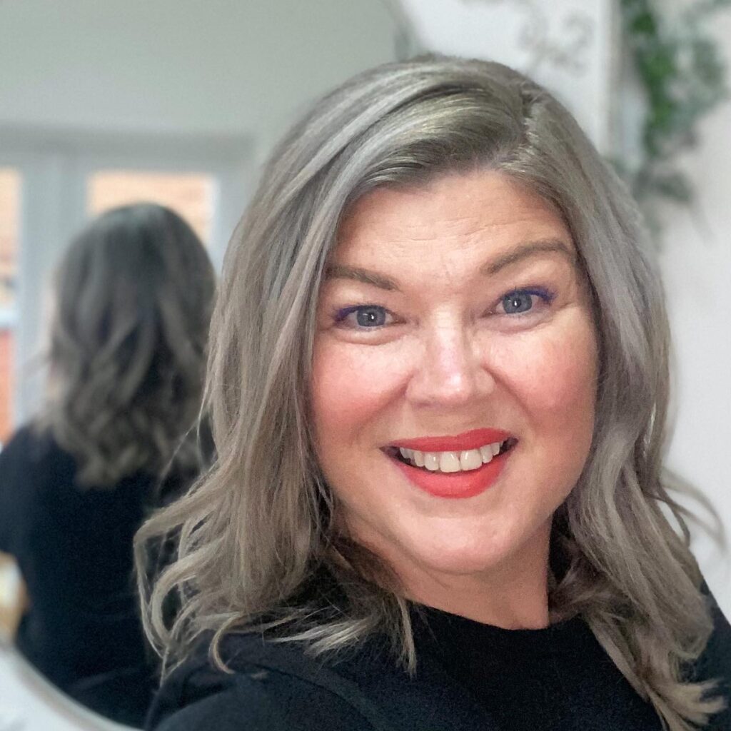 Radiant Gray Glam