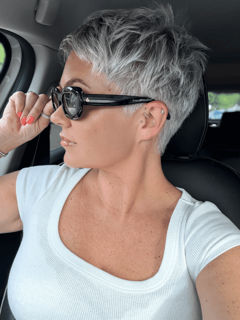 Silver Pixie Modern Vibes