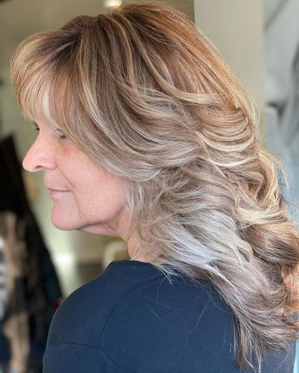 Handsomely Feathered Thick Locks